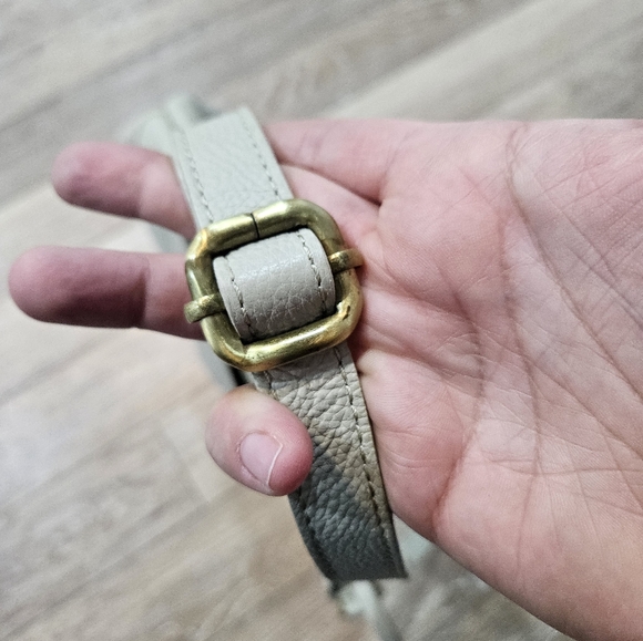 Born Genuine Bone Leather Studded Crossbody Purse Handbag - Picture 6 of 6